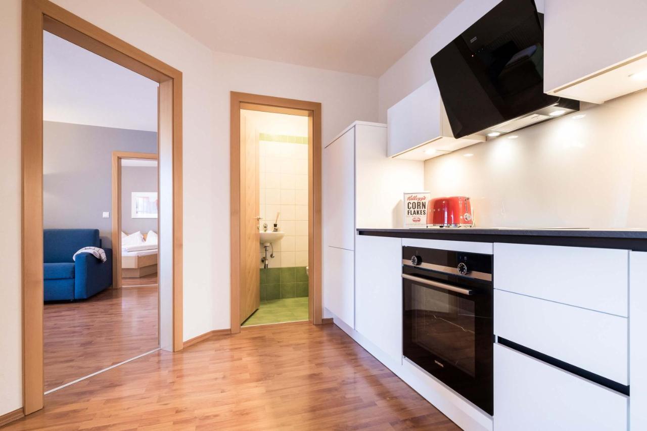 Sankt Johann Spa Suites & Apartments Prato allo Stelvio Luaran gambar