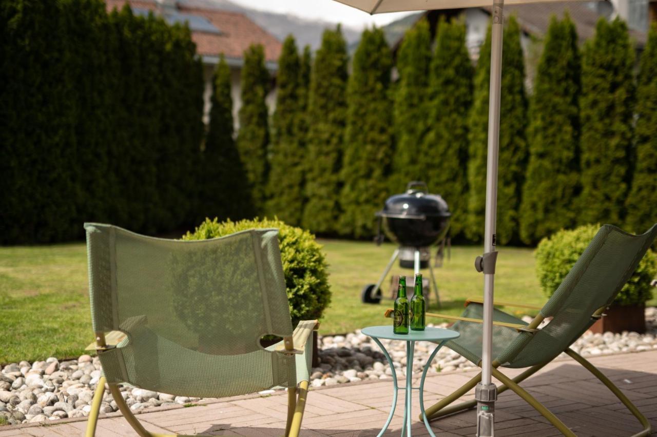 Sankt Johann Spa Suites & Apartments Prato allo Stelvio Luaran gambar